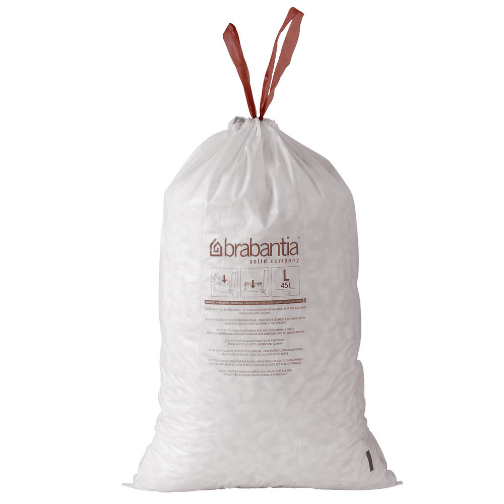 40 sacs spécial poubelles à pédale 10 L