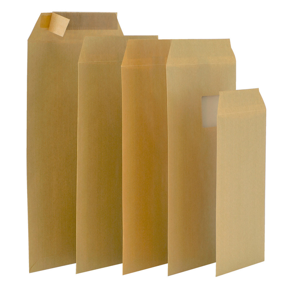 250 pochettes 90 g kraft blond Adour 90 g/m² 229 x 324 mm GPV coloris kraft brun, le lot