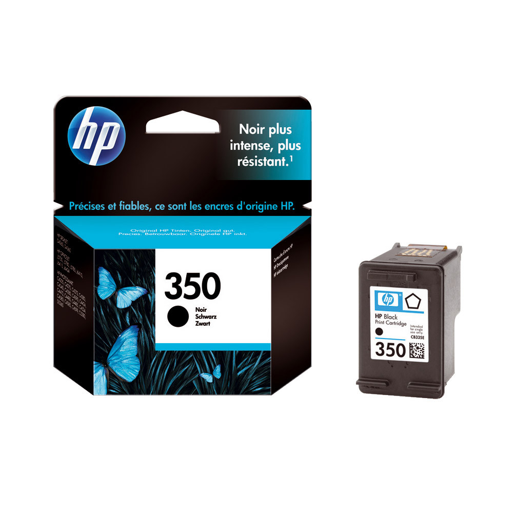 Cartouche HP 350 noir pour imprimantes jet d'encre