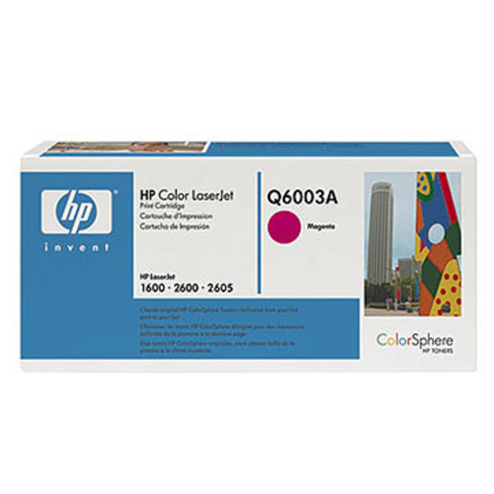 Toner HP 124A magenta pour imprimantes laser