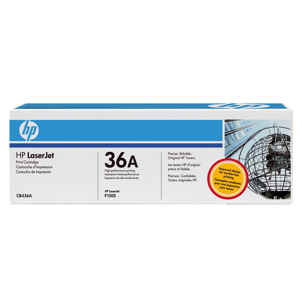 Toner HP 36A noir pour imprimantes laser