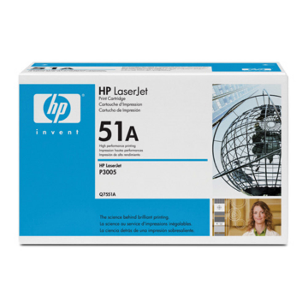 Toner HP 51A noir pour imprimantes laser