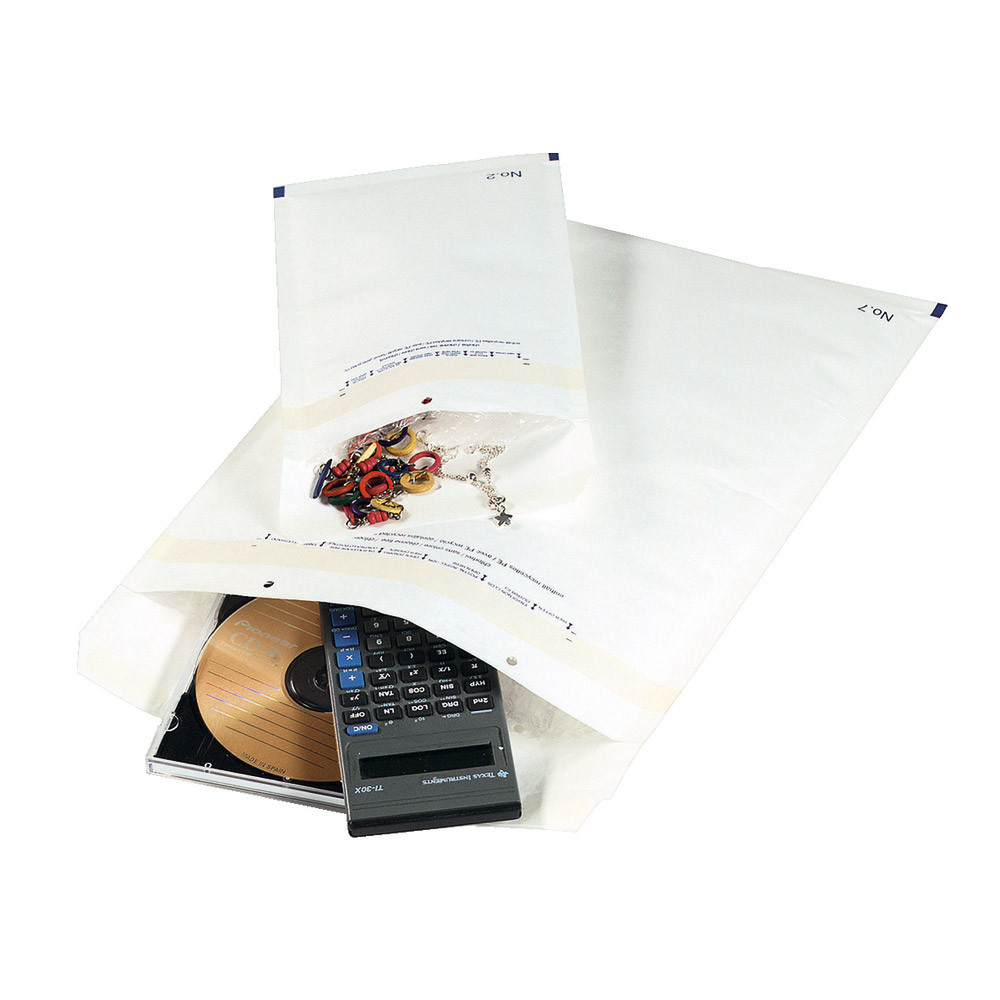 100 pochettes bulles 90 g antichocs 170 x 265 mm GPV coloris blanc, le lot