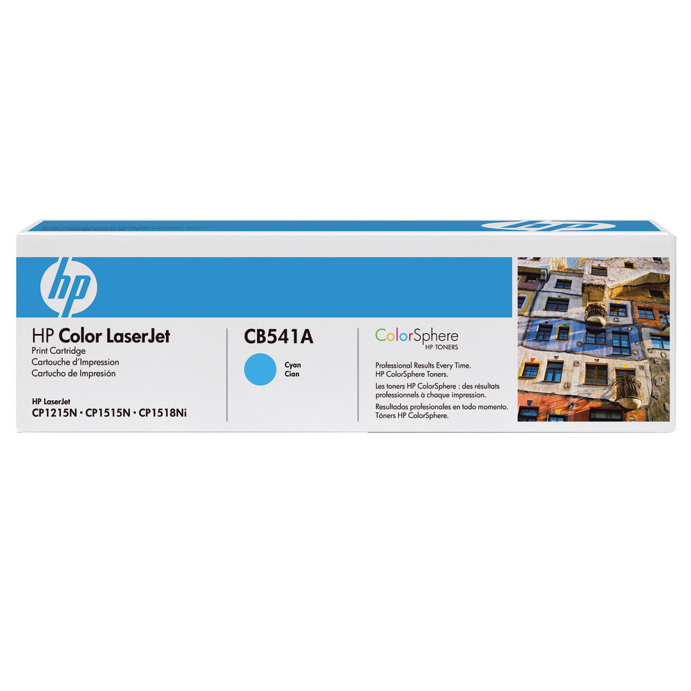Toner HP 125A cyan pour imprimantes laser