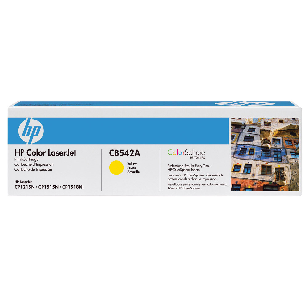 Toner HP 125A jaune pour imprimantes laser