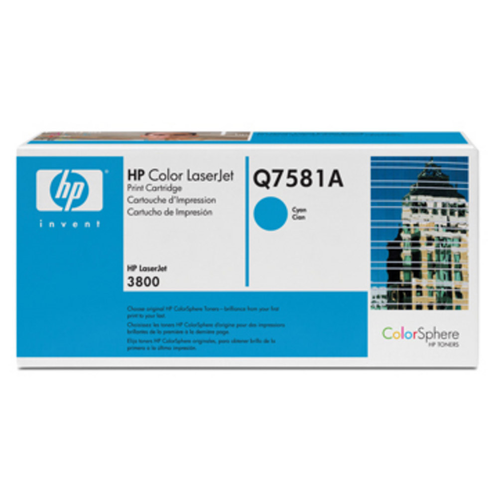 Toner HP 503A cyan pour imprimantes laser