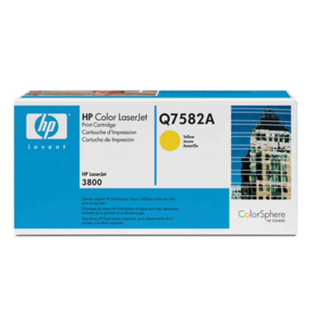 Toner HP 503A jaune pour imprimantes laser