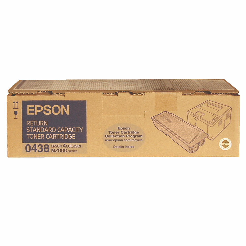 Toner Epson n°S050438 noir pour imprimantes laser