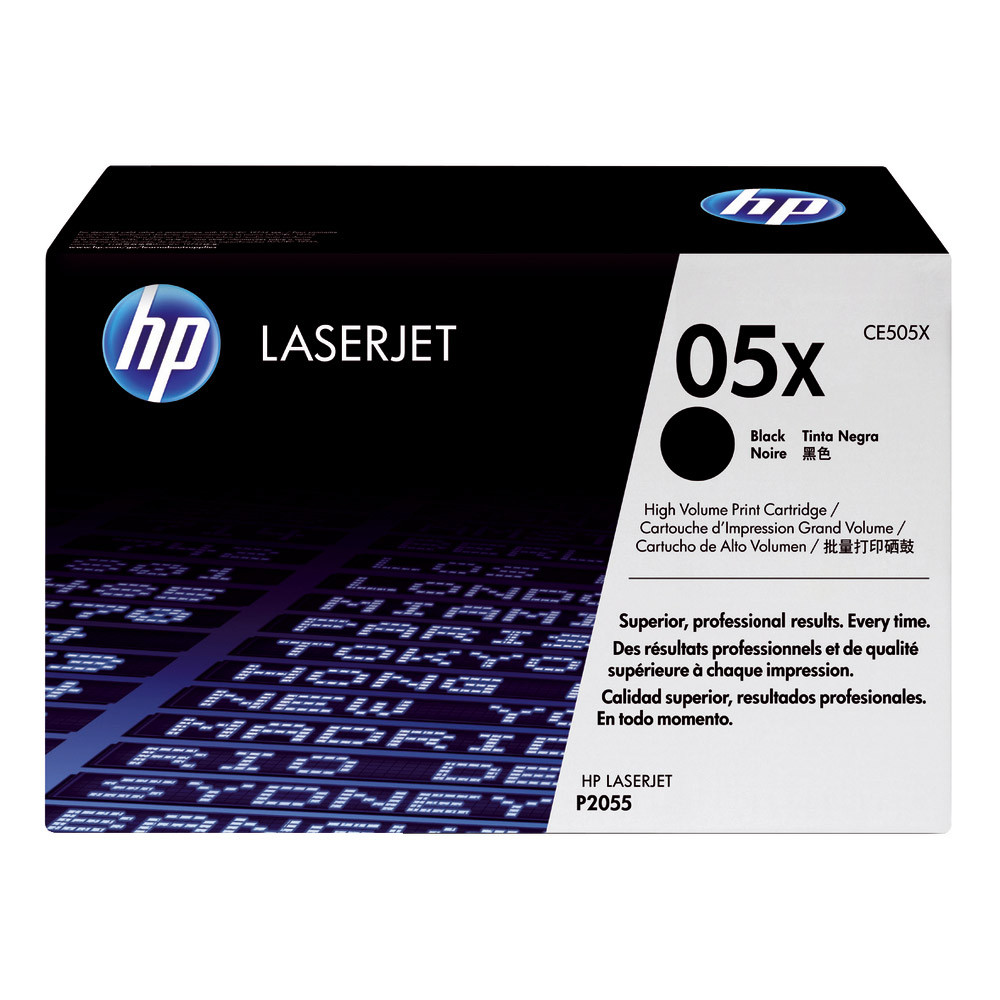 Toner HP 05X noir pour imprimantes laser