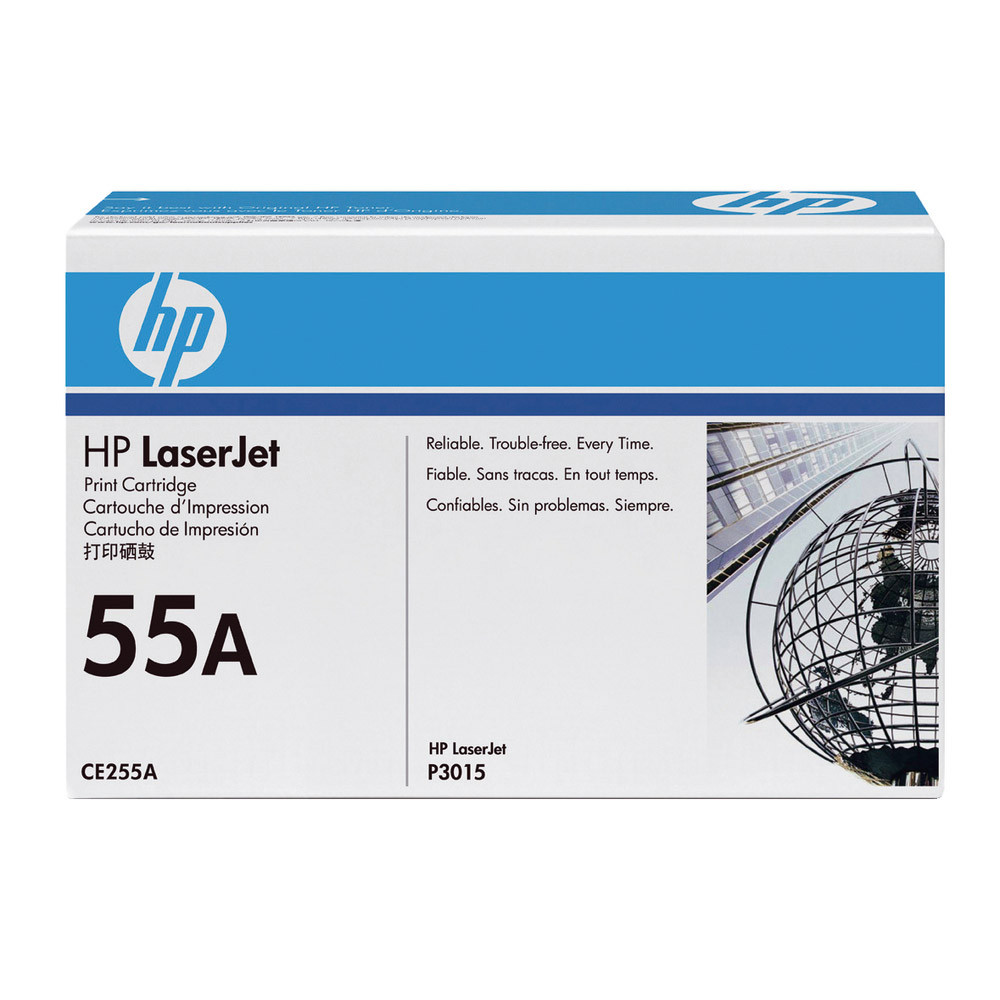 Toner HP 55A noir pour imprimantes laser