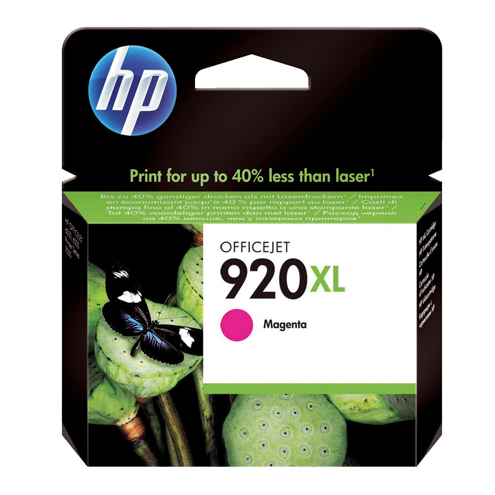 Cartouche HP 920 XL magenta pour imprimantes jet d'encre
