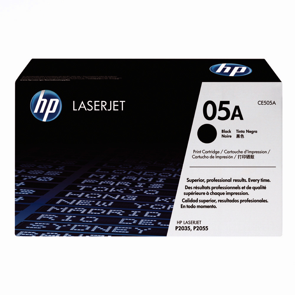 Toner HP 05A noir pour imprimantes laser