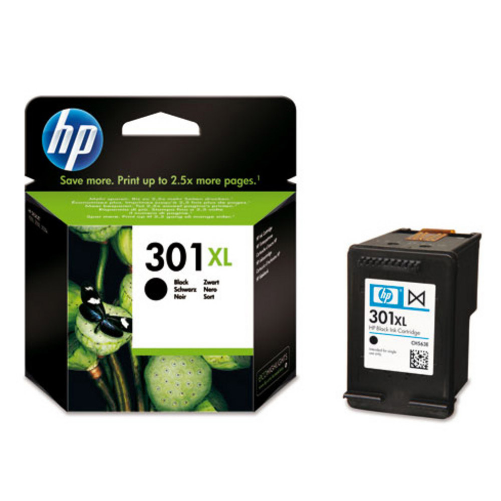 Cartouche HP 301 XL noir pour imprimantes jet d'encre
