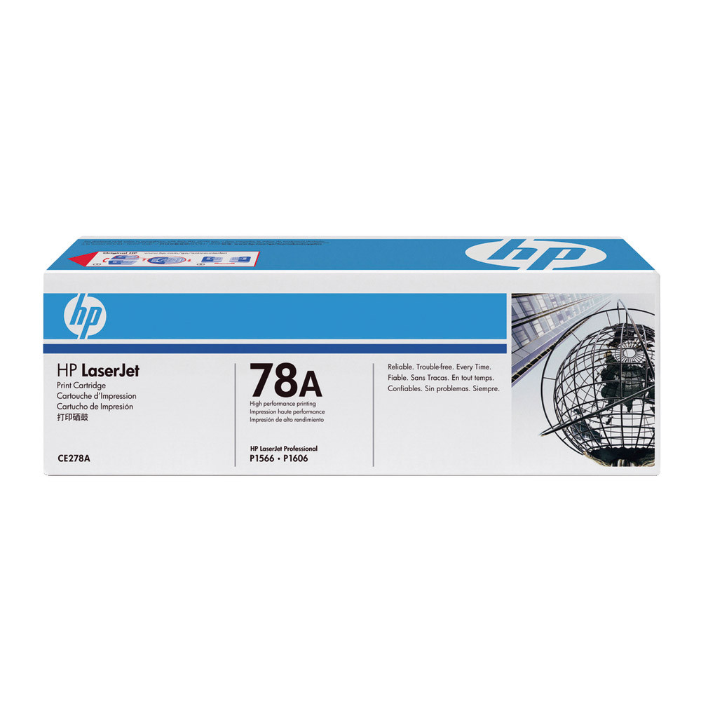 Toner HP 78A noir pour imprimantes laser