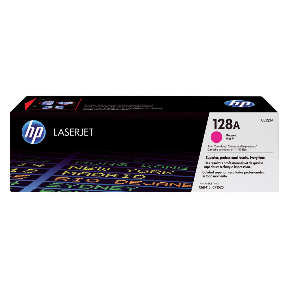 Toner HP 128A magenta pour imprimantes laser