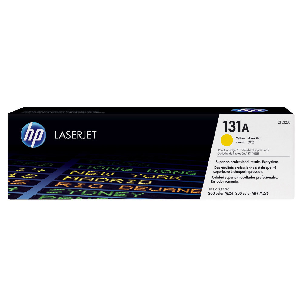 Toner HP 131A jaune pour imprimantes laser