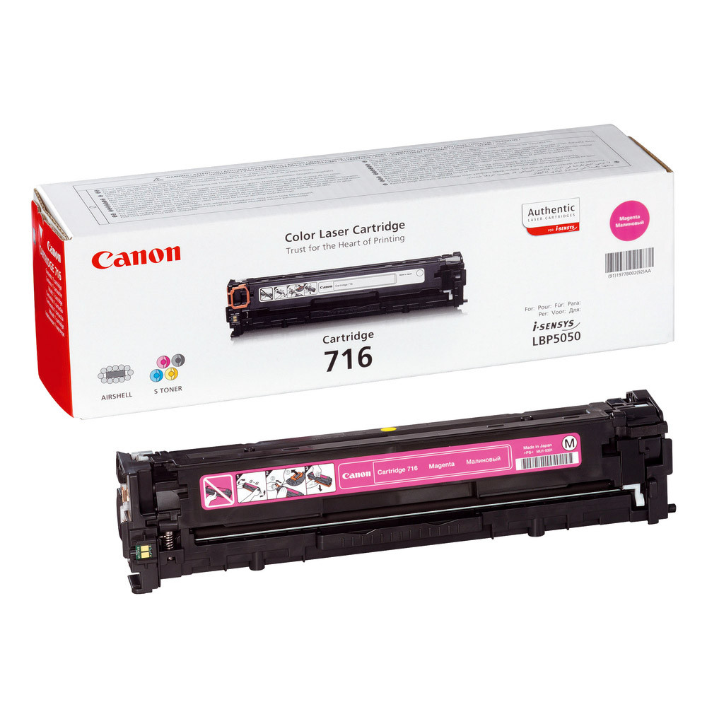 Toner Canon 716 magenta pour imprimantes laser