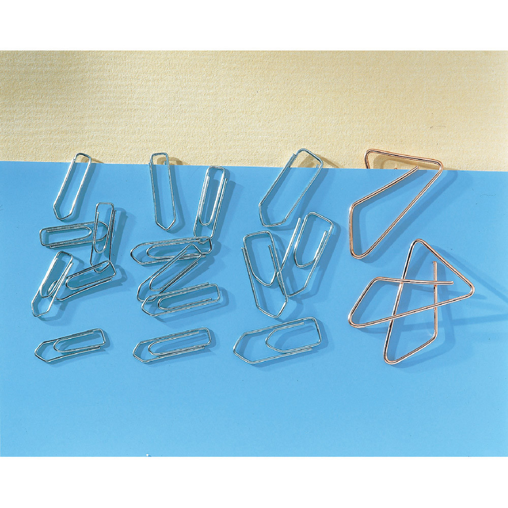 2 x 100 attache-lettres 32 mm en acier nickelé