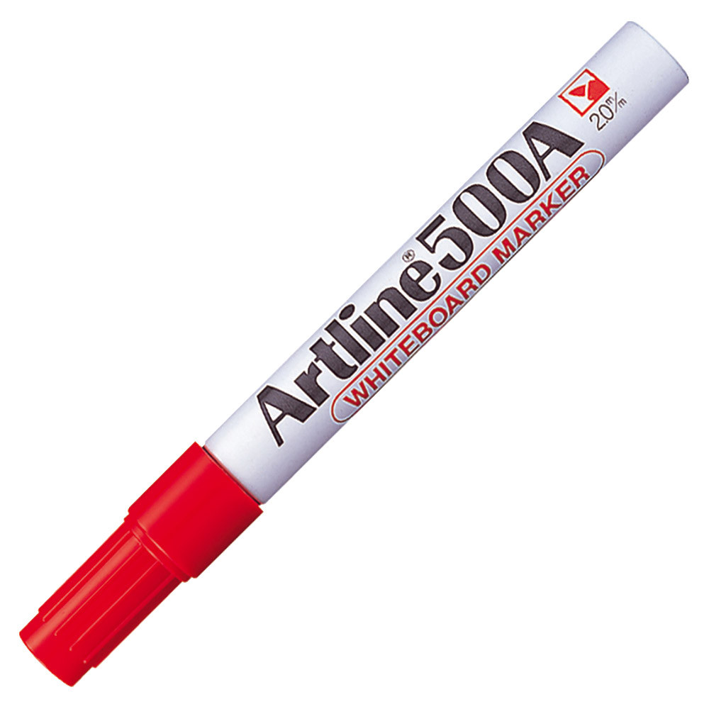 12 marqueurs Artline 500A 2 mm coloris rouge