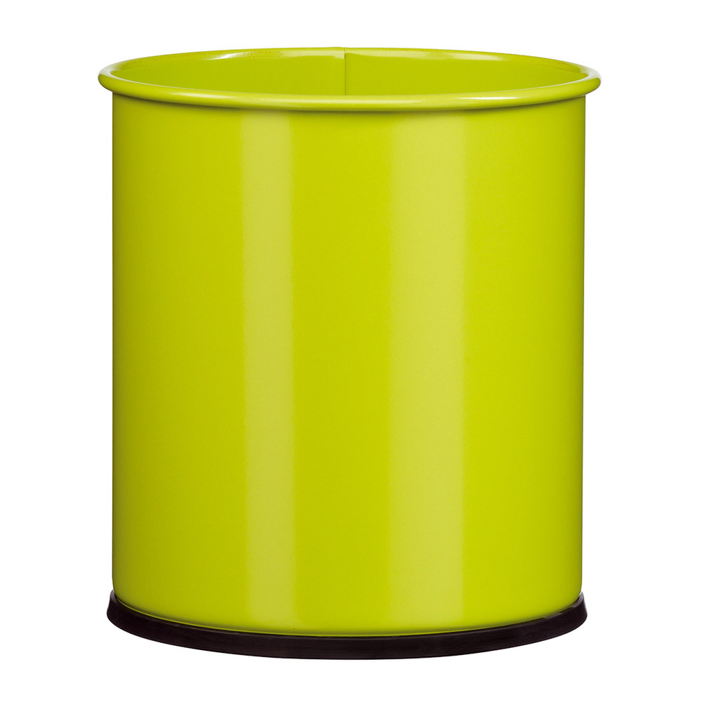 Corbeille bureau métal Papéa Rossignol 15 L vert anis