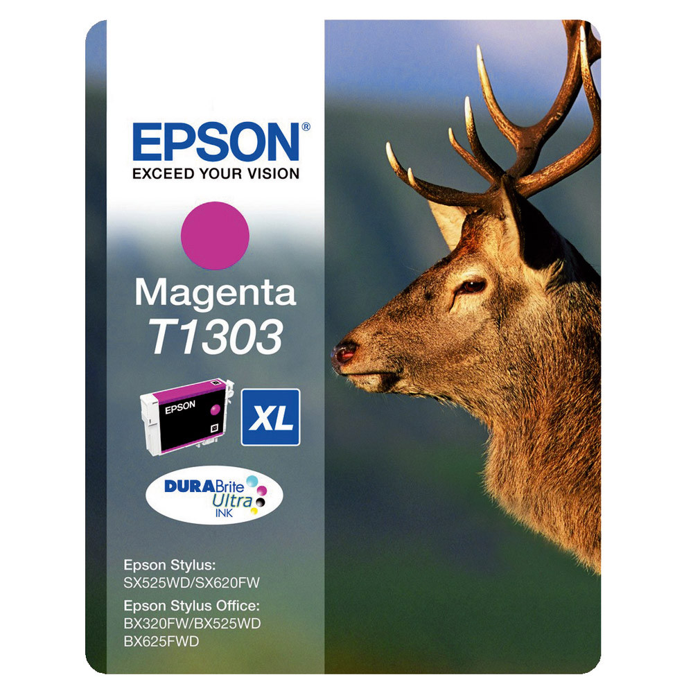 Cartouche Epson T1303 magenta pour imprimantes jet d'encre