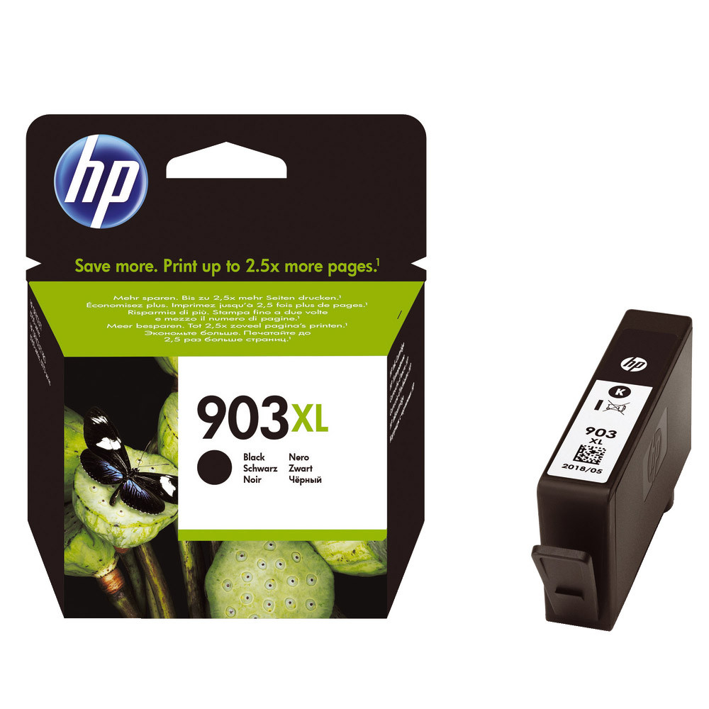 Cartouche HP 903 XL noir pour imprimantes jet d'encre