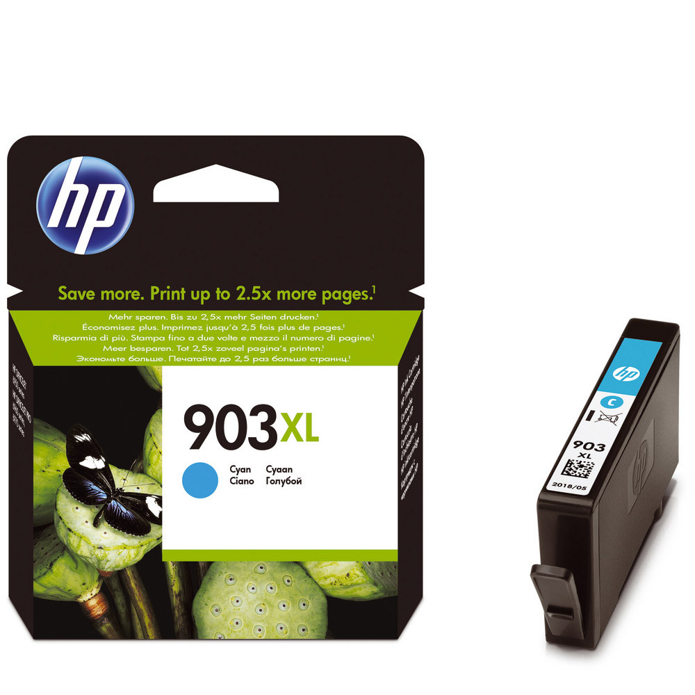 Cartouche HP 903 XL cyan pour imprimantes jet d'encre