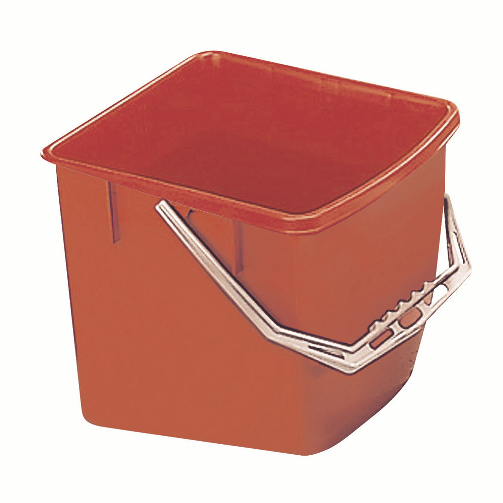 Seau professionnel 25 L rouge