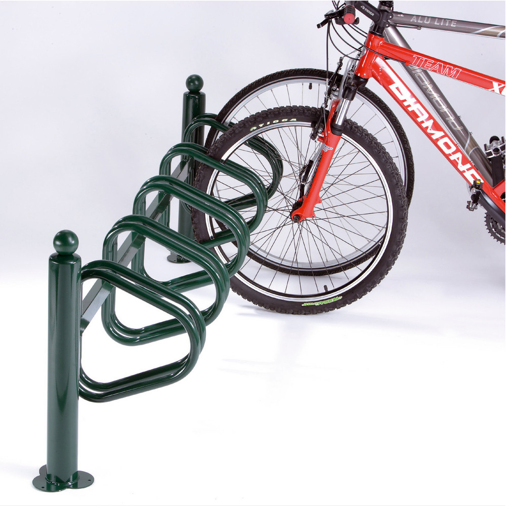 Range-vélo vert 5 places