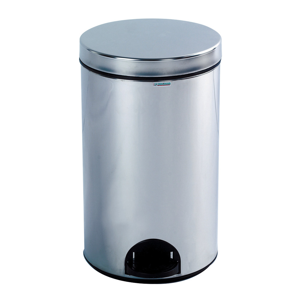 Poubelles à pédale Rossignol qualité supérieure Inox 14 L