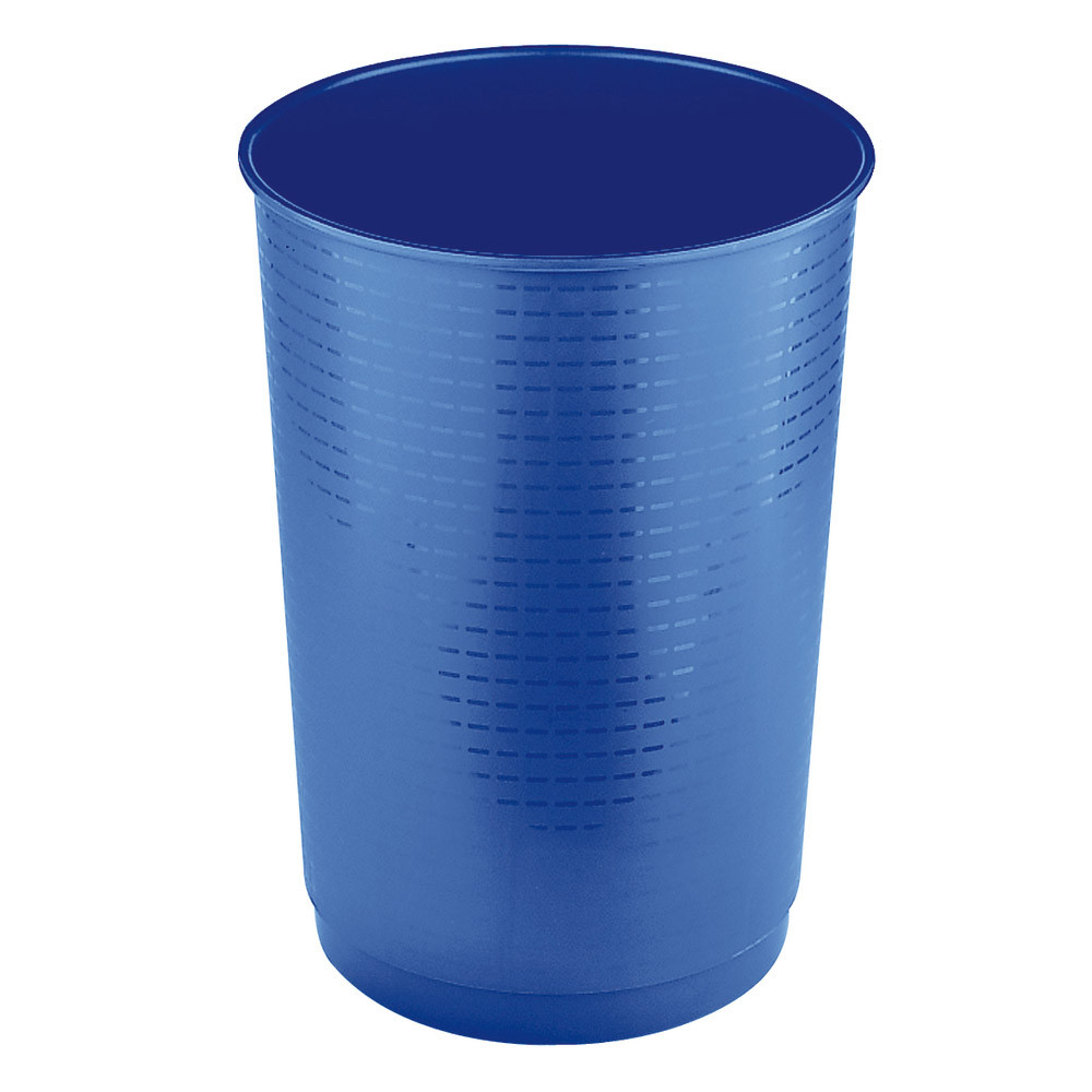Corbeille décor bleue 40 L