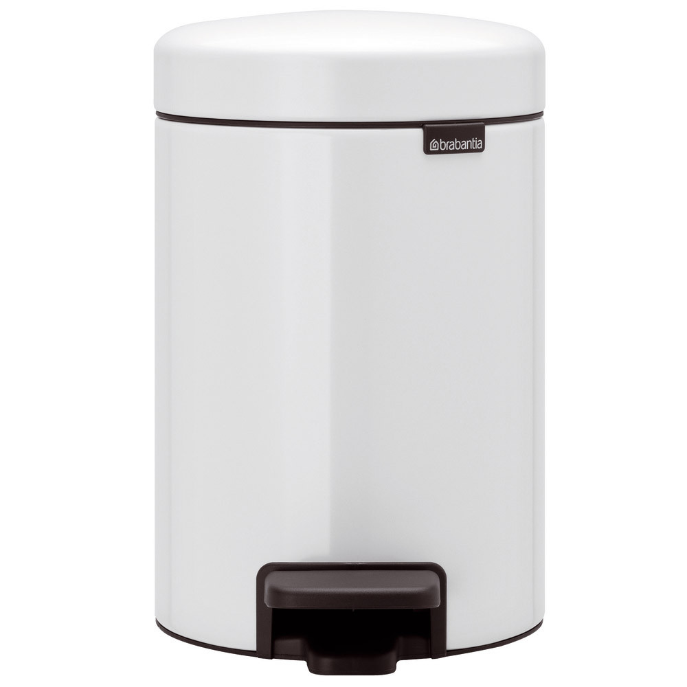 Poubelle NewIcon Brabantia 3 L blanche