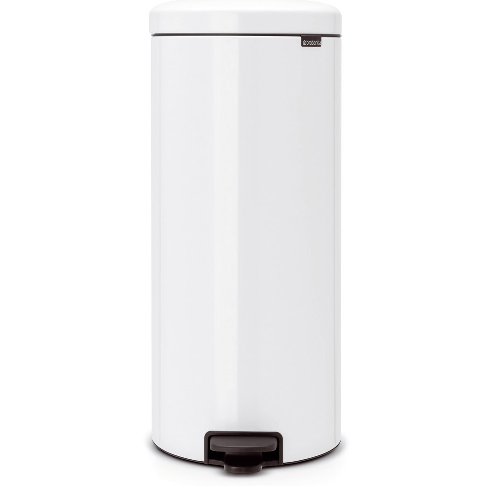 Poubelle NewIcon Brabantia 30 L blanche