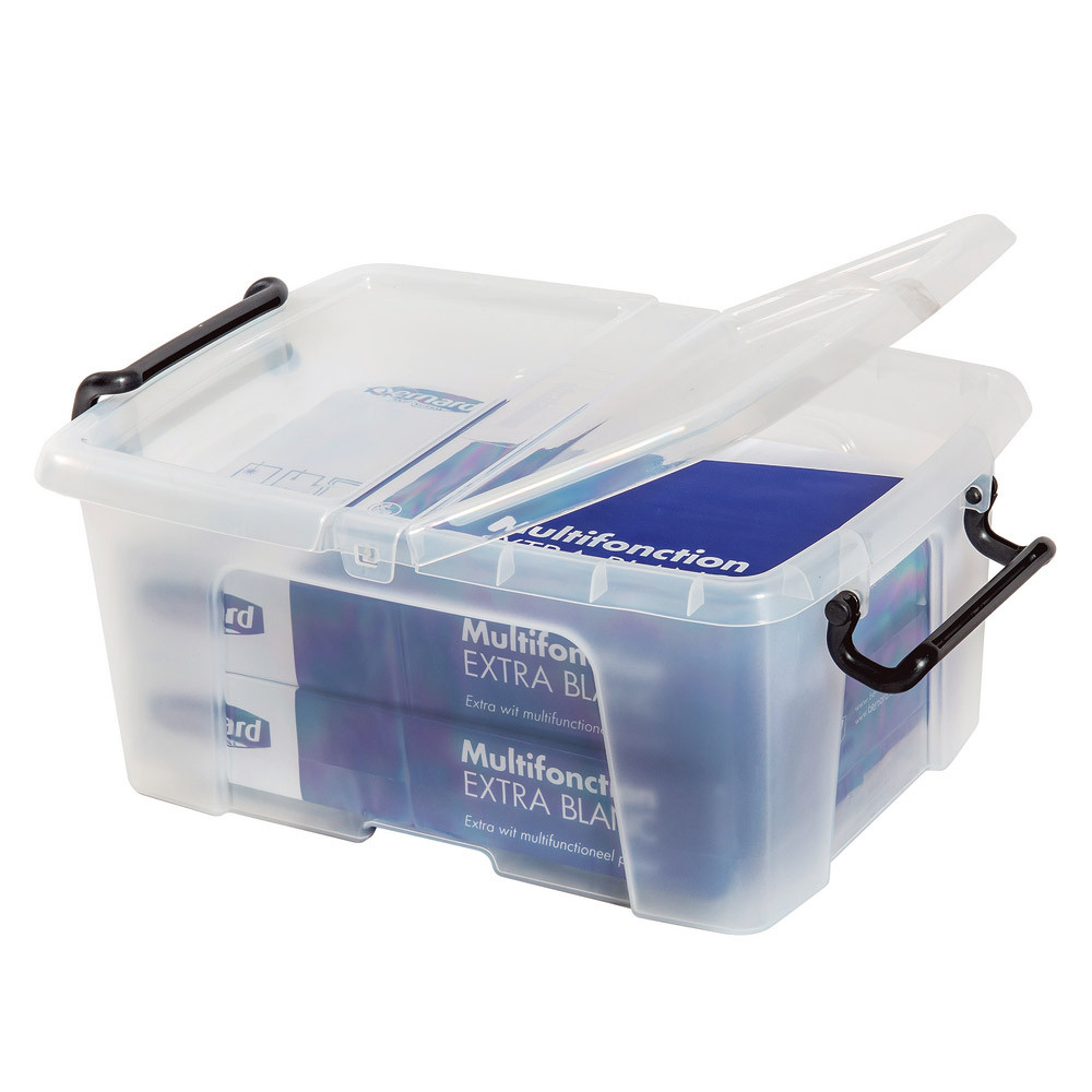 Bac de rangement multi-usages Strata by CEP 12L transparent