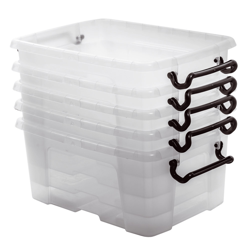 Bac de rangement multi-usages Strata by CEP 50L transparent