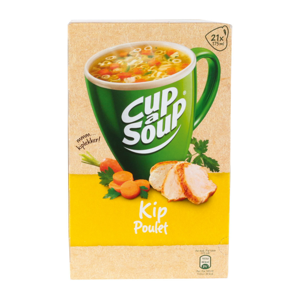 1 Boite de 21 sachets de Soupe poulet vermicelle