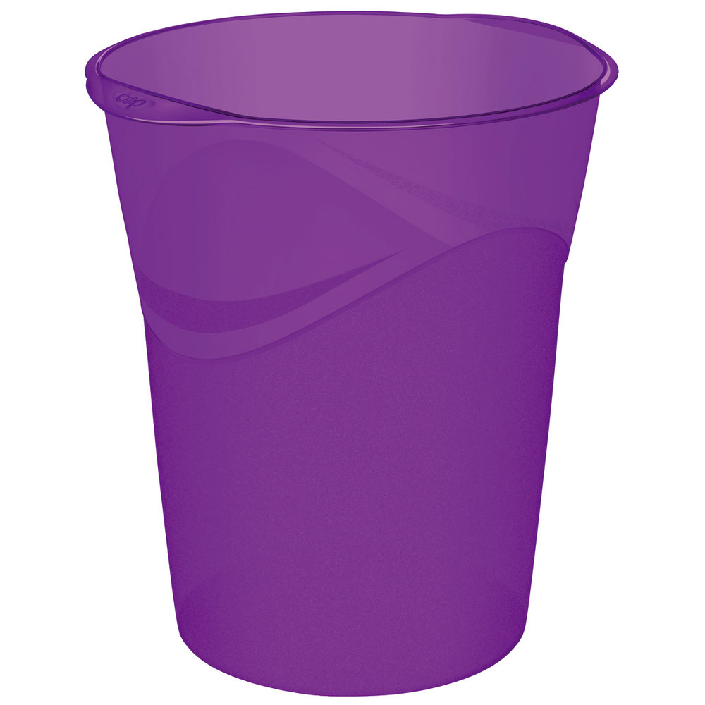 Corbeille Happy violet 14 L