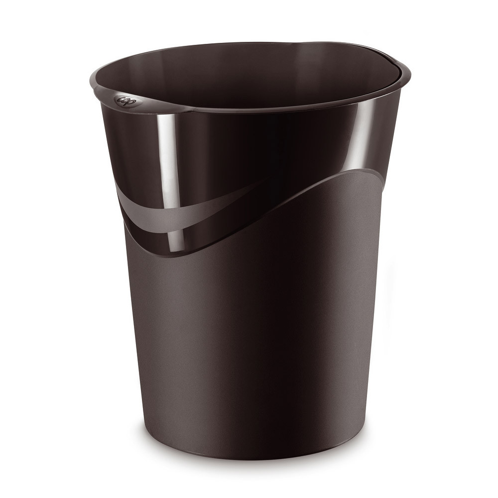 Corbeille Happy noire 14 L