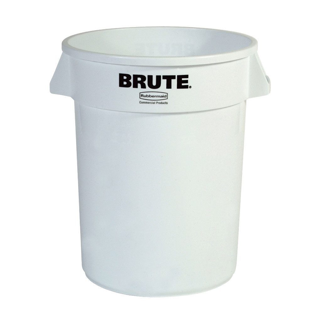Collecteur 120 L blanc Brute de Rubbermaid