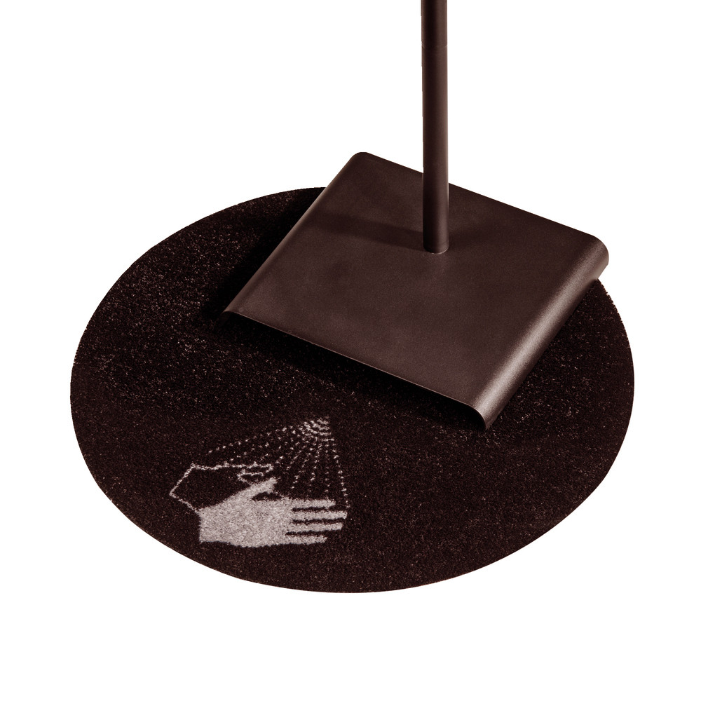 Tapis pour distributeur gel hydroalcoolique diamètre 60 cm