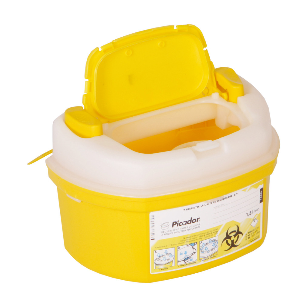 Collecteur à aiguilles PICADOR 1,5 L