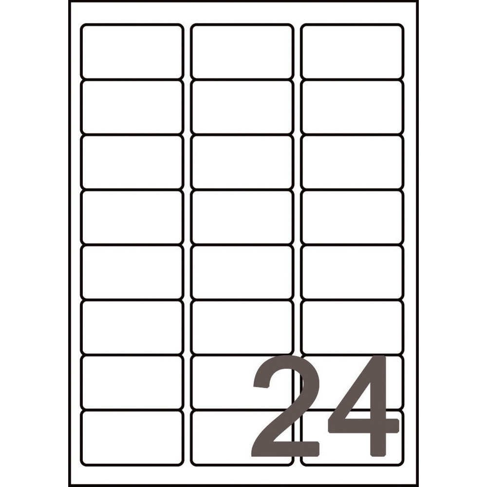 Boite de 960 étiquettes jet d'encre blanches J8159 format 63,5 x 33,9 mm Avery