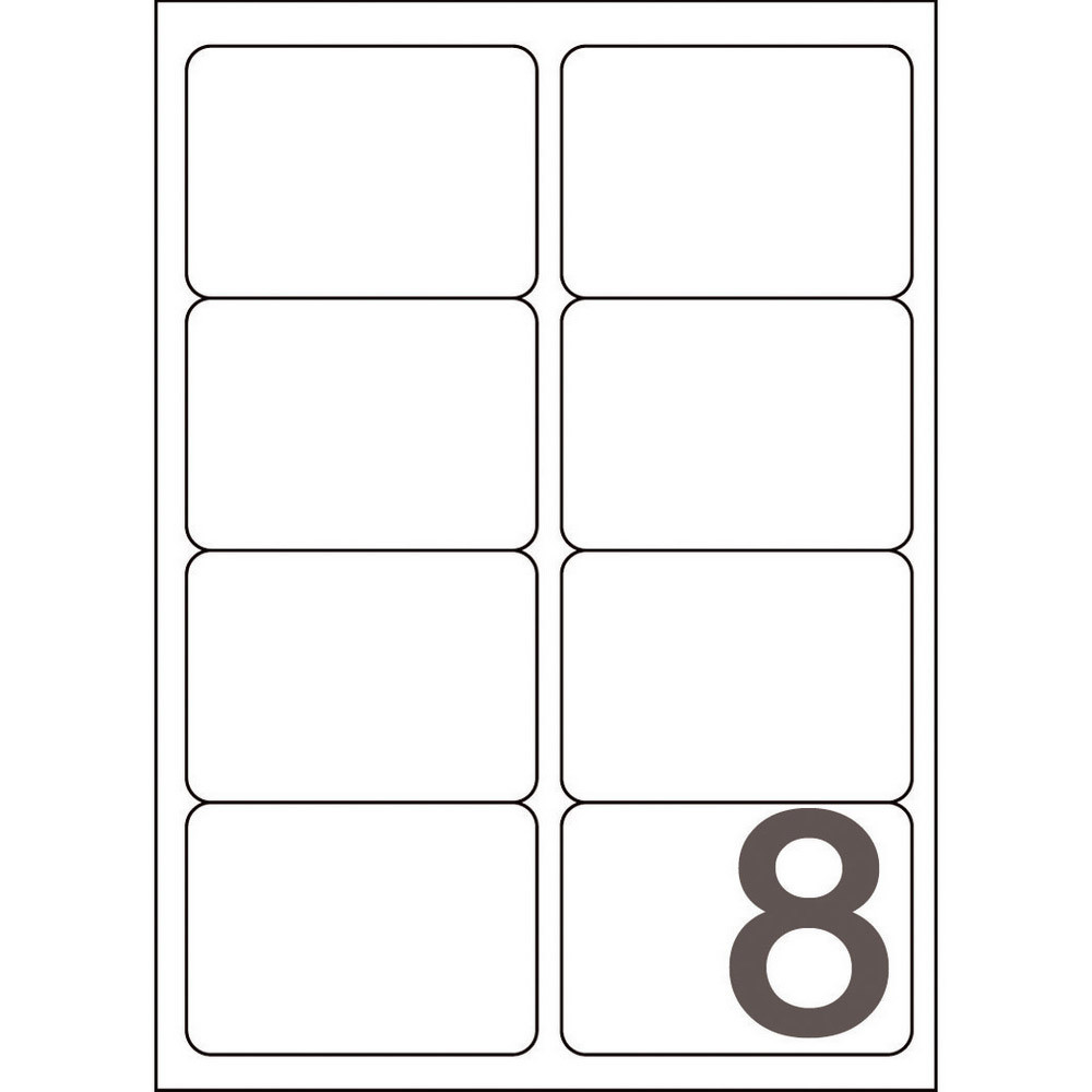 Boite de 320 étiquettes jet d'encre blanches J8165 format 99,1 x 67,7 mm Avery