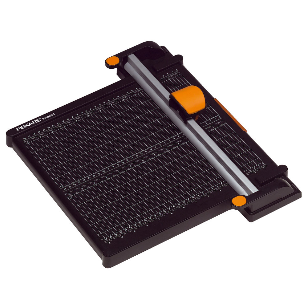 Massicot Fiskars A4 à lames rotatives titanium
