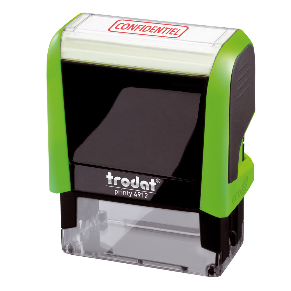 Tampon encreur Trodat Xprint 4912 formule commercial «CONFIDENTIEL»