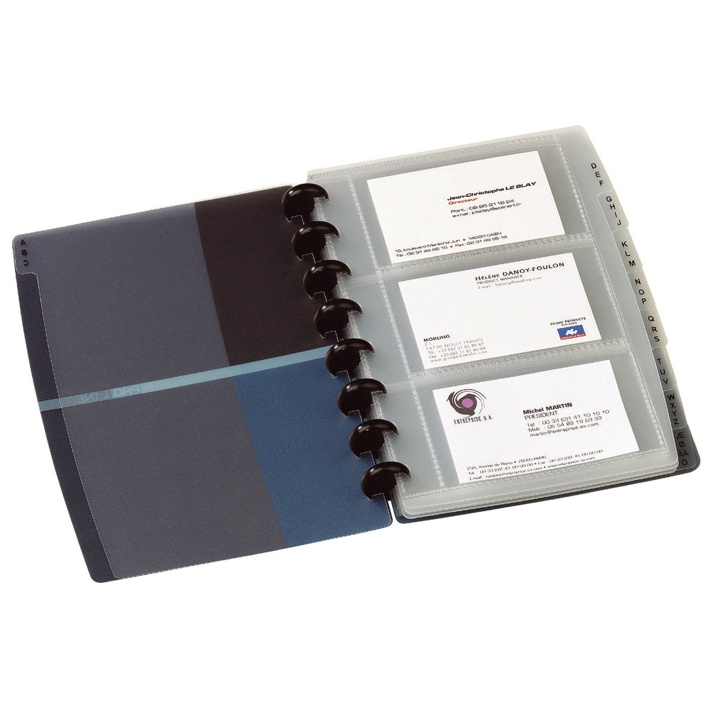 Classeur cartes de visites Proline Elba