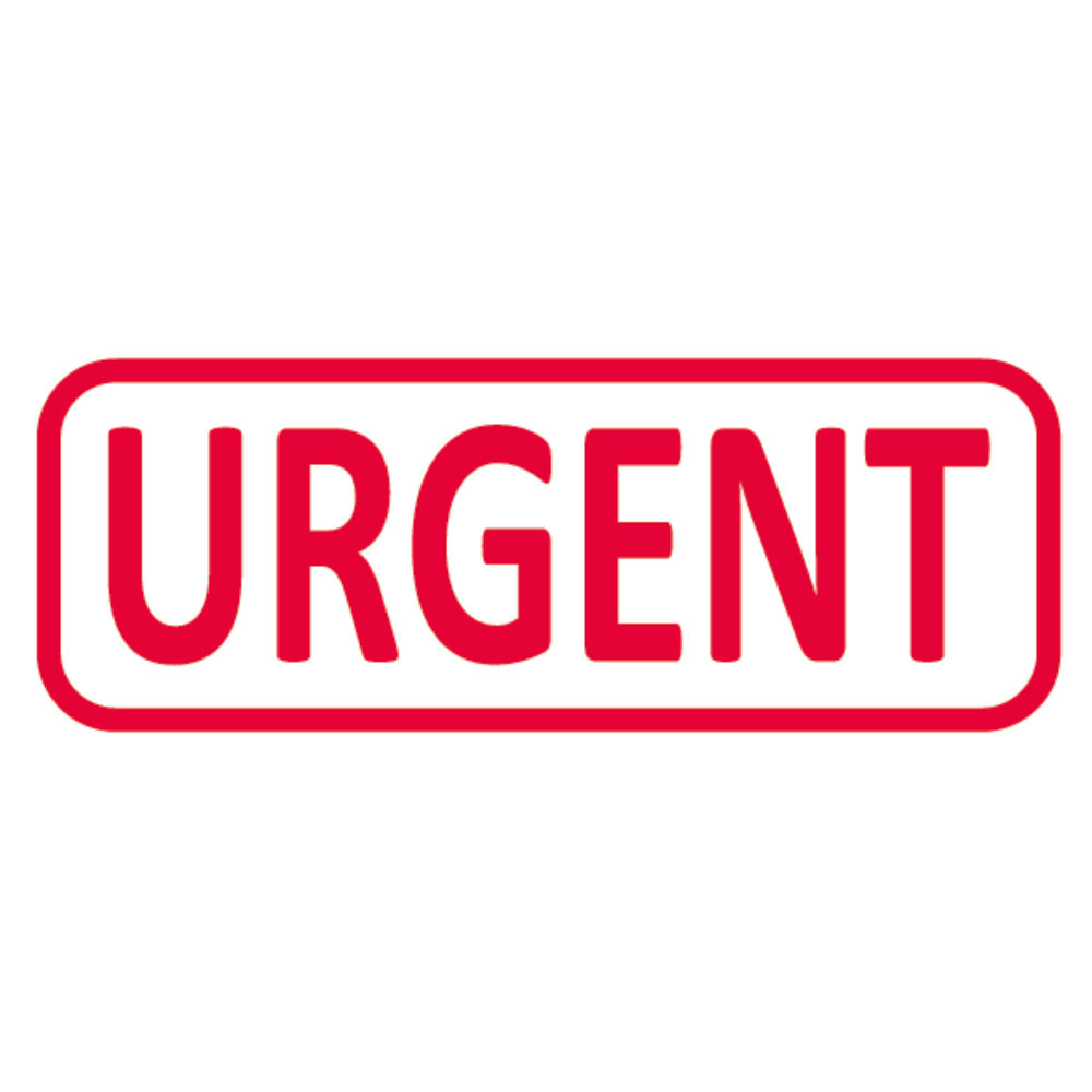 Tampon encreur Trodat Xprint 4912 formule commercial « URGENT »