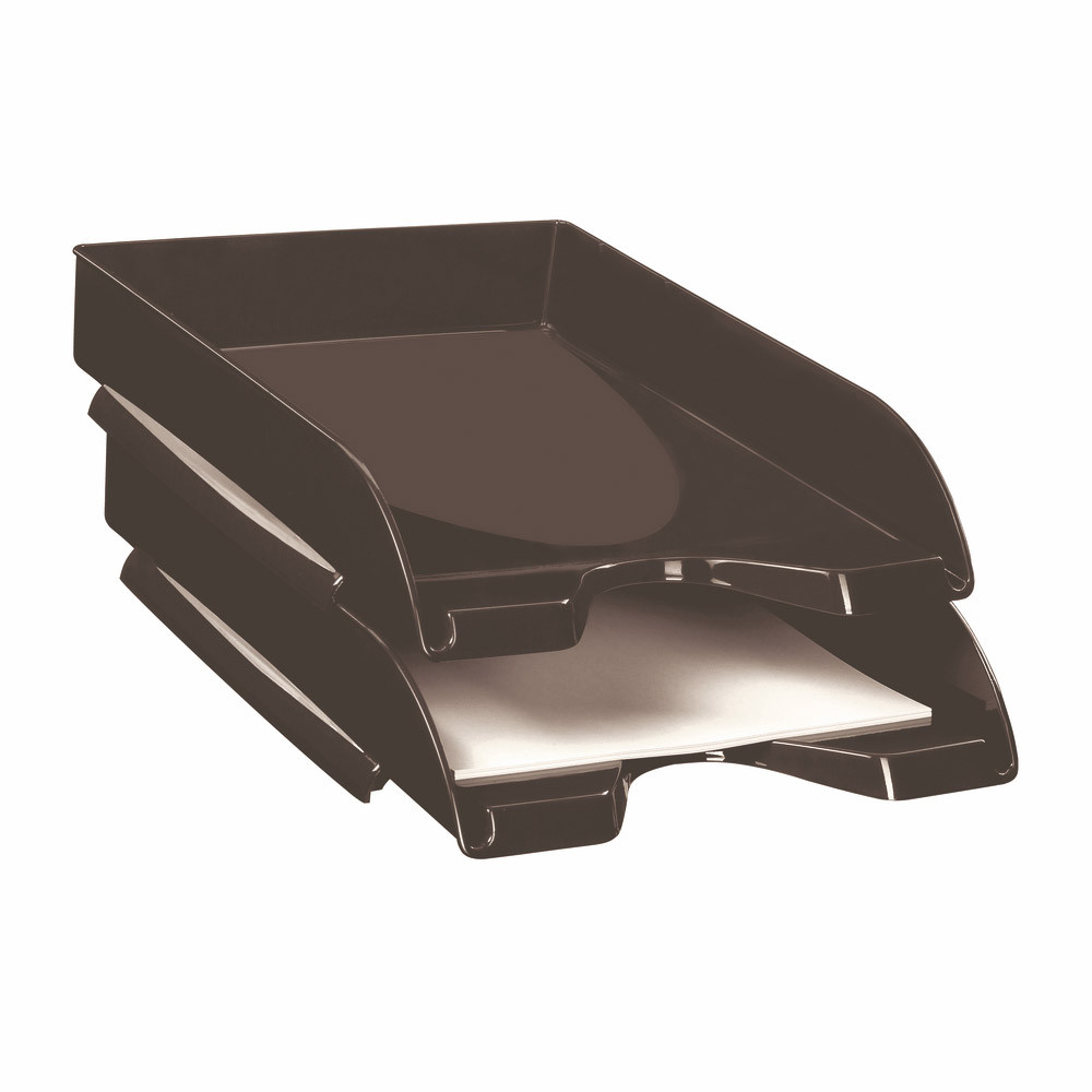 10 bacs à courriers Cep Pro gamme classique coloris noir