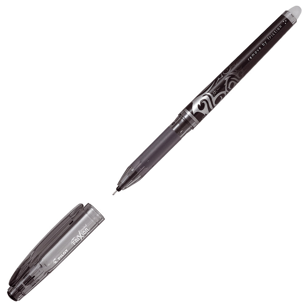 2 stylos rollers Frixion Ball Point coloris noir