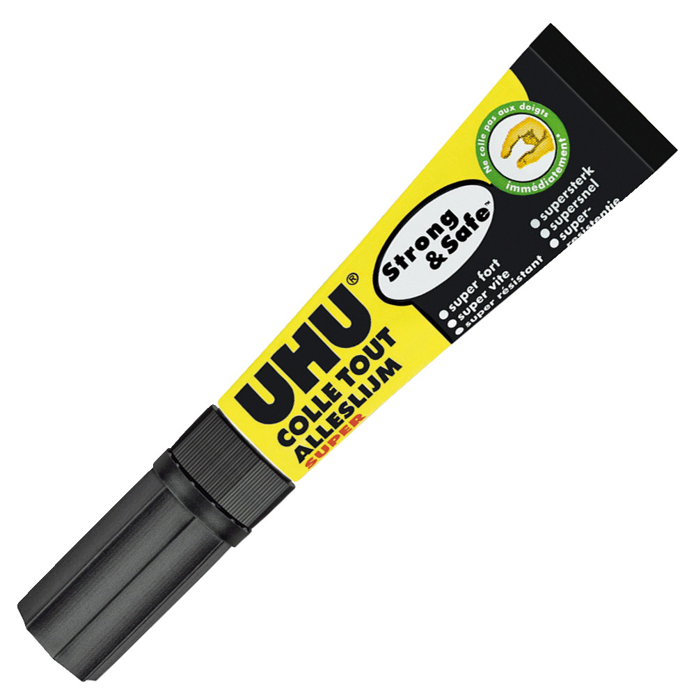 Colle UHU Strong & safe tube de 7 g - collage permanent